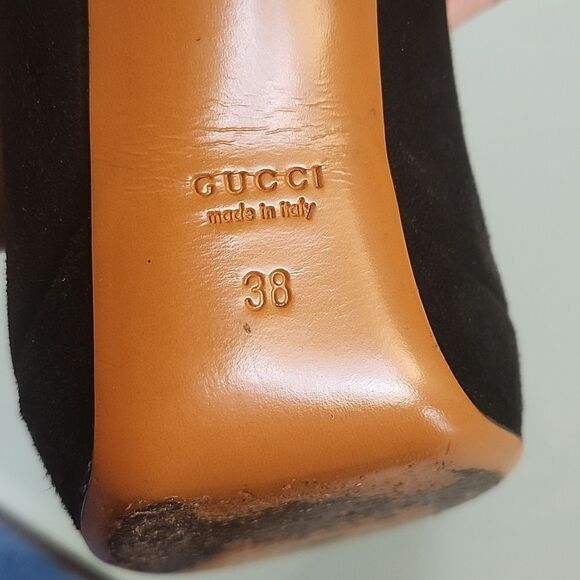 Gucci Suede  Leather Heels - Picture 6 of 11